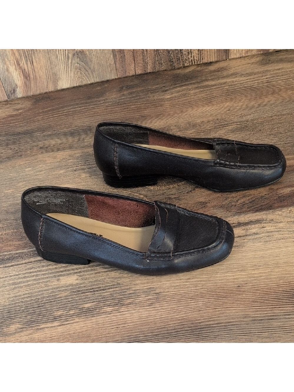 Coup D'Etat LTD Classic Brown Leather Loafers 7.5